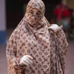 Elegant Palazzo long Khimar Set