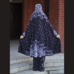 Elegant Palazzo long Khimar Set - Image 3