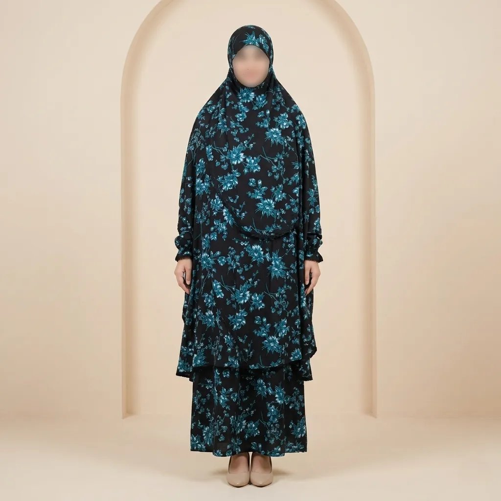 XWCbOtyZdhNM3AZu3YAsKQhmTpzXobGPxvvGocJF Elegant Palazzo long Khimar Set - Image 1