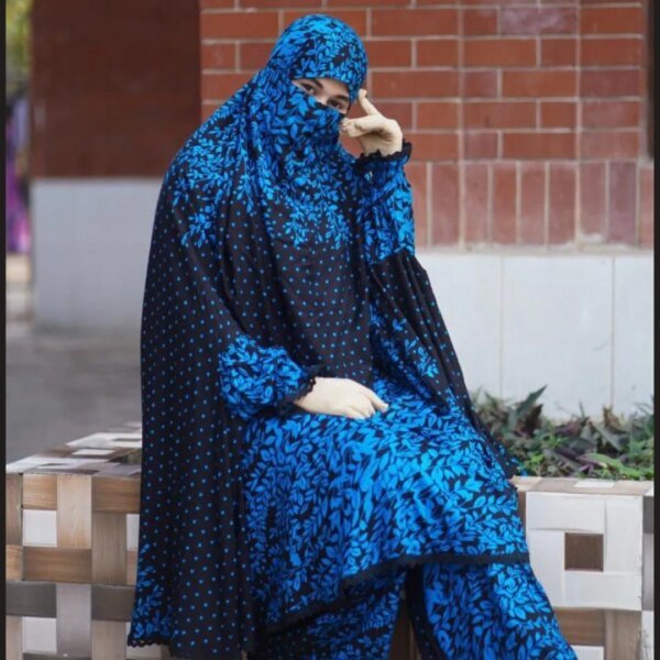 Elegant Palazzo long Khimar Set
