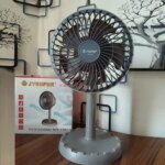 JYSUPER JY-2218 USB Rechargeable Mini Table Fan
