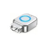 USB-C Auto Eject Charging Adapter, Silver - Image 3