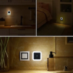 Sensor Night Light Automatic on Off Sensor Lights Plug Into Wall Stair Lamp for Stairway Bathroom Room Garage Cabinet Bedroom - Image 3