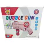 New 20 Holes Light-up Bubble Gun Toy Customized Electric Machine Soap Bubbles Magic Outdoor Automatic Bubble Gun for Kids - Image 3