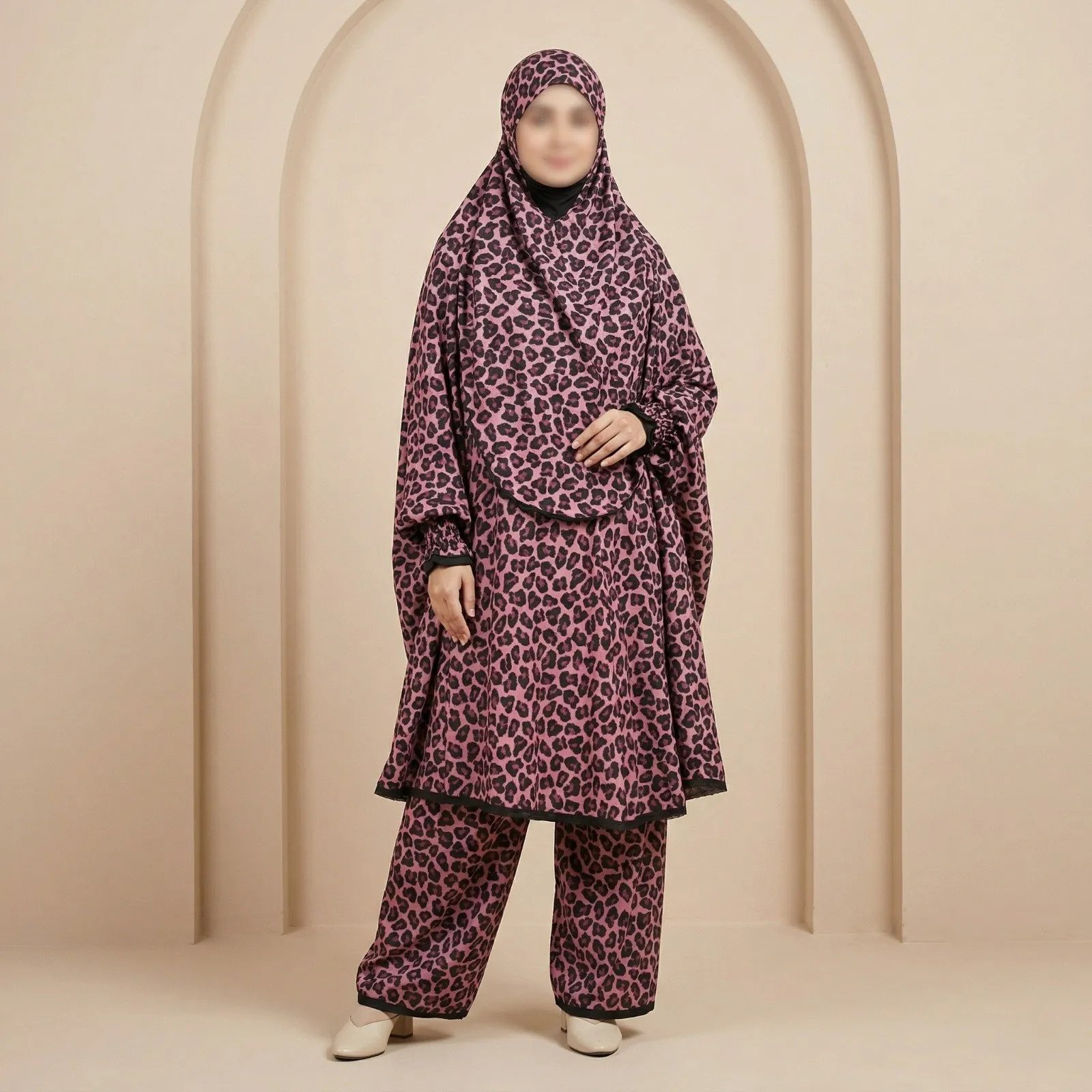 gwJ7cHgfG7tPefSGSgbeiX0YSPBMXqqNXaHGIOoC-1 Elegant Palazzo long Khimar Set - Image 1