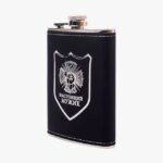 Smart Water Bottle – Premium Leather Wrapped Hip Flask