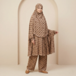 Elegant Palazzo long Khimar Set - Image 2
