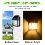 Outdoor Solar Wall Lamp Wall Light Villa Lighting Night Light - Image 3