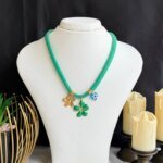 SS 18K Sea Theme Necklace for Women | Shell & Starfish Pendant | Trendy Golden Fashion Jewelry