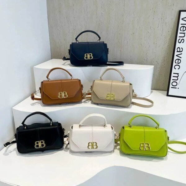 Women’s Stylish PU Leather Handbag | Trendy Mini Shoulder & Crossbody Bag