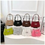 Women’s PU Leather Handbag | Trendy Bow Design Shoulder Bag | Stylish Ladies Fashion Purse