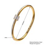 SS Bracelet for Women | Premium Stainless Steel Golden Bracelet | Stylish Jewelry - Image 5
