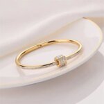 SS Bracelet for Women | Premium Stainless Steel Golden Bracelet | Stylish Jewelry - Image 4
