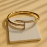 SS Bracelet for Women | Premium Stainless Steel Golden Bracelet | Stylish Jewelry