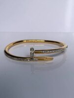 SS Bracelet for Women | Premium Stainless Steel Golden Bracelet | Stylish Jewelry - Image 4