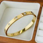 SS Bracelet for Women | Premium Stainless Steel Golden Bracelet | Stylish Jewelry - Image 2