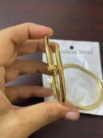 SS Bracelet for Women | Premium Stainless Steel Golden Bracelet | Stylish Jewelry - Image 2