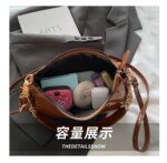 Women's Premium Patent Leather Shoulder Bag | Elegant Crossbody Handbag with Adjustable Strap | Stylish Ladies Purse - Image 6