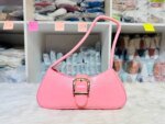 Baby Pink Women’s Shoulder Bag | Stylish PU Leather Handbag | Trendy Mini Ladies Fashion Purse - Image 4