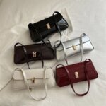 Premium Women’s PU Leather Shoulder Bag | Stylish Ladies Handbag with Adjustable Crossbody Strap | Multiple Colors Available
