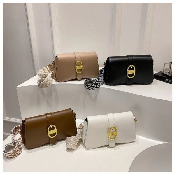 Premium Women’s PU Leather Shoulder Bag | Stylish Ladies Handbag with Adjustable Crossbody Strap | Multiple Colors Available