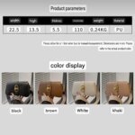 Premium Women’s PU Leather Shoulder Bag | Stylish Ladies Handbag with Adjustable Crossbody Strap | Multiple Colors Available - Image 7