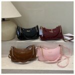 Premium Women’s PU Leather Shoulder Bag | Stylish Ladies Handbag with Adjustable Crossbody Strap | Multiple Colors Available