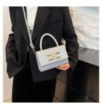 Women’s Silver Glitter PU Leather Handbag | Elegant Top Handle & Shoulder Bag | Stylish Ladies Fashion Purse - Image 2