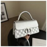 Women’s PU Leather Shoulder Bag | Stylish Silver Crossbody Handbag | Trendy Ladies Fashion Bag - Image 2