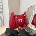 Women’s PU Leather Handbag | Trendy Bow Design Shoulder Bag | Stylish Ladies Fashion Purse - Image 5