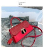 Women’s PU Leather Handbag | Sparkle Glitter Top Handle & Shoulder Bag | Stylish Ladies Fashion Purse - Image 7