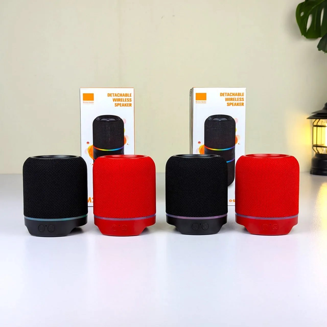 photo_6258069999897480421_y M25 Detachable Dual Speaker System – Portable High-Quality Stereo Sound - Image 1