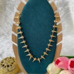 SS 18K Sea Theme Necklace for Women | Shell & Starfish Pendant | Trendy Golden Fashion Jewelry