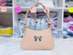 Women’s PU Leather Handbag | Trendy Bow Design Shoulder Bag | Stylish Ladies Fashion Purse - Image 6