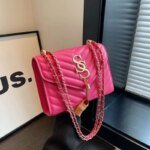 Women’s PU Leather Shoulder Bag | Stylish Chain Crossbody Handbag for Women - Image 6