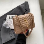 Women’s PU Leather Shoulder Bag | Stylish Chain Crossbody Handbag for Women - Image 4