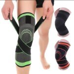 Compression Knee Sleeve with Pressure Straps