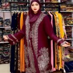 প্রিমিয়াম স্টোন বোরকা Marun