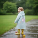 Beautiful Baby Rain Coat - Only Raincoat (Blue) - Image 2