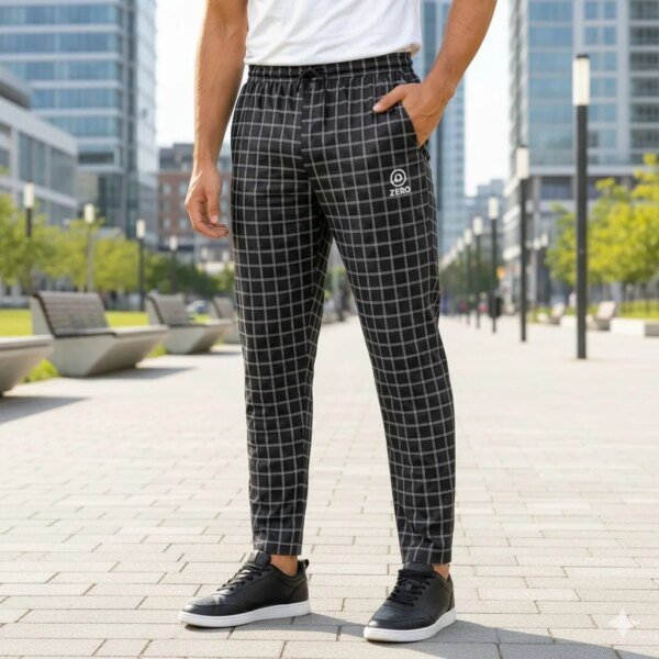 premium trouser For Men Black