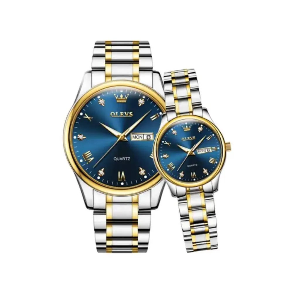 product_1778773051_6368 Olives Couple Watch - Image 1