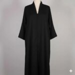 প্রিমিয়াম কোয়ালিটির বোরকা Black - Image 2