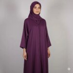 প্রিমিয়াম কোয়ালিটির বোরকা Purple