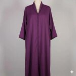 প্রিমিয়াম কোয়ালিটির বোরকা Purple - Image 2