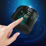 Automatic Rechargeable Digital Touch Screen Wrist type Blood-Pressure Machine/ BP Machine - Image 3