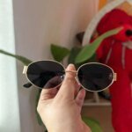 Ladies Oval Shape Sunglass