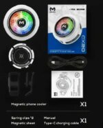 MEMO CX20 Magnetic Phone Cooler - Image 2