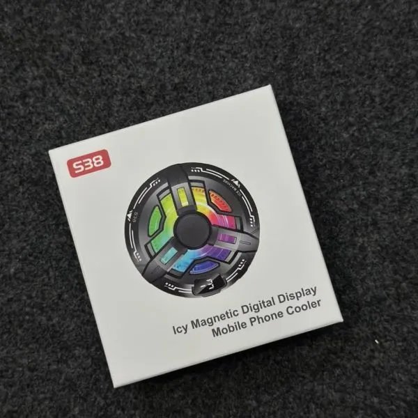 product_1782803463_2026 S38 Icy Magnetic Digital Display Mobile Phone Cooler - Image 1