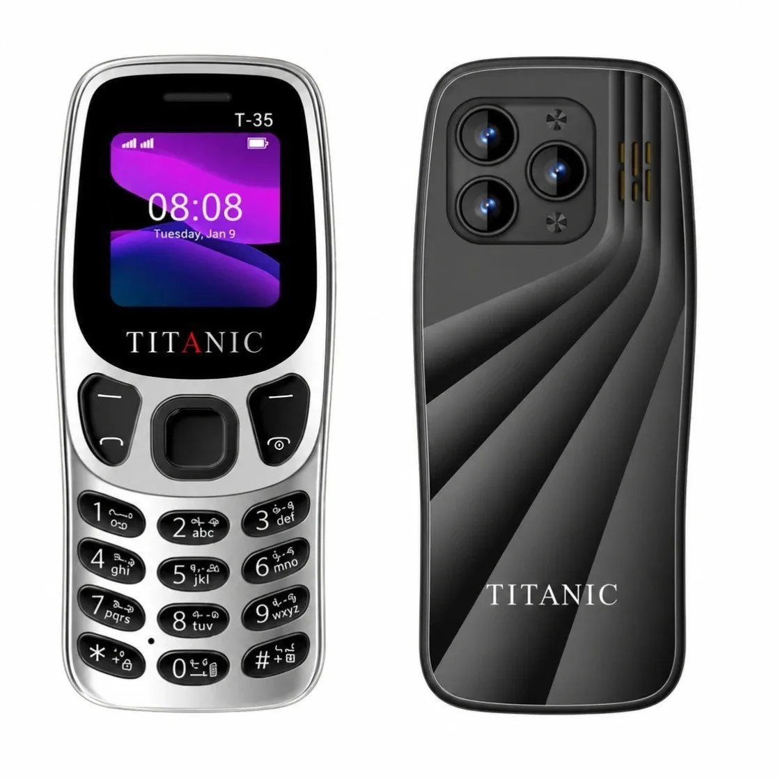 product_1783234704_6318 Titanic T-35 Mini Feature Phone - Image 1