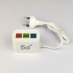 6-in-1 Charging Solution: 6U Multi-Port Charger with 3-in-1 Fast Cable - Image 3